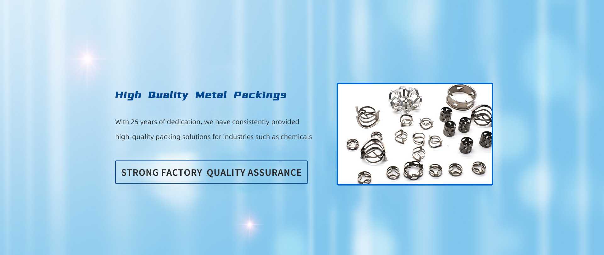 Metal Random Packings