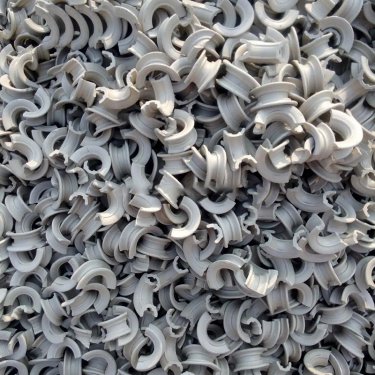 Ceramic Intalox Saddle Packing cleaning method