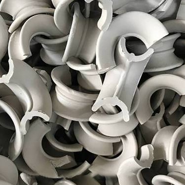 Ceramic Intalox Saddle Corrosion resistance in saturation tower